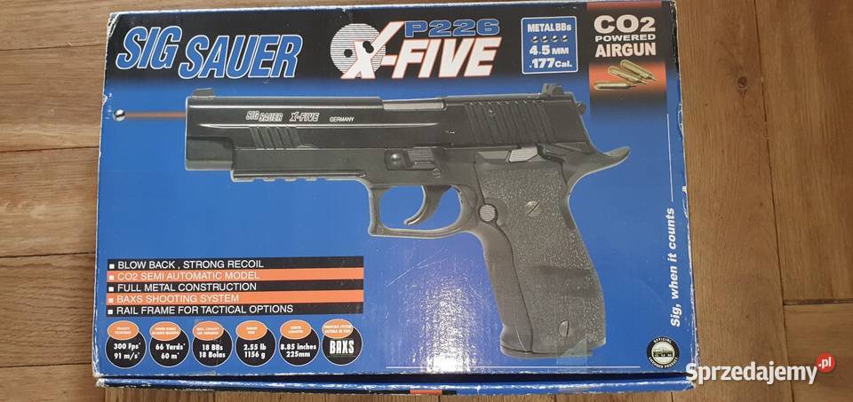 Sig Sauer p226 xfive Co2 sprzedam
