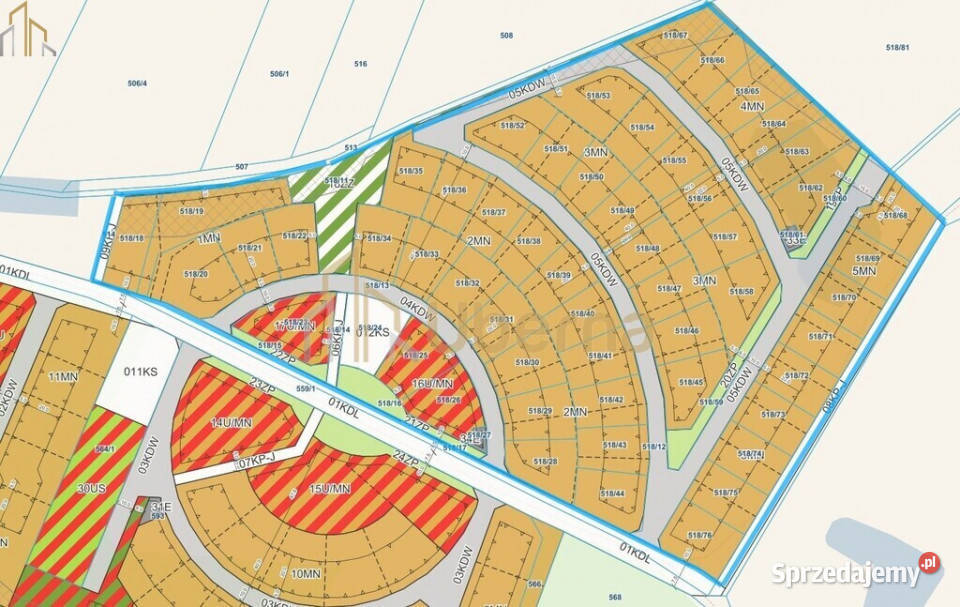 Kompleks działek Potokiem Goleniów zachodniopomorskie
