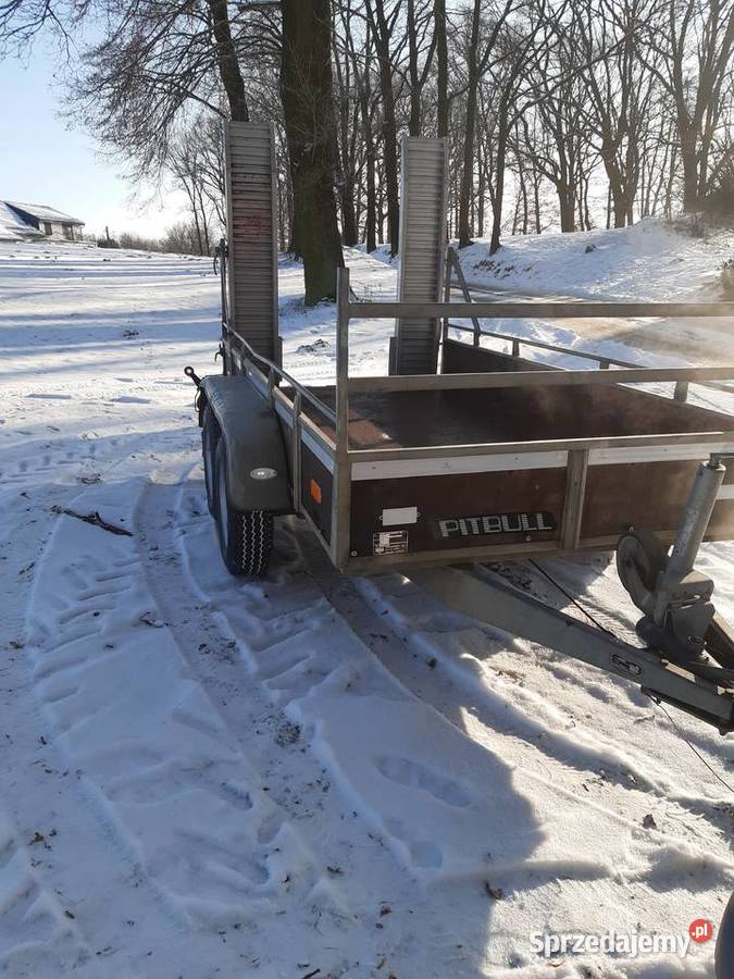 Przyczepka laweta samochodowa na minikoparkę Dmc burtowe sprzedam