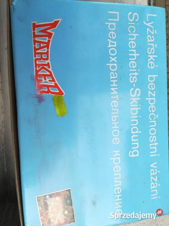 Narty FiszeraRasant wiązania Marker Łódź sprzedam