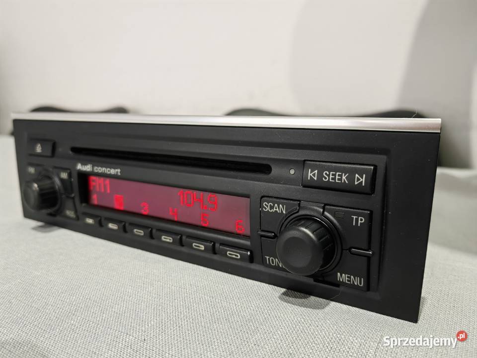 Radio Concert Audi A4 B6 B7 Kod KLUCZE Instr Częstochowa