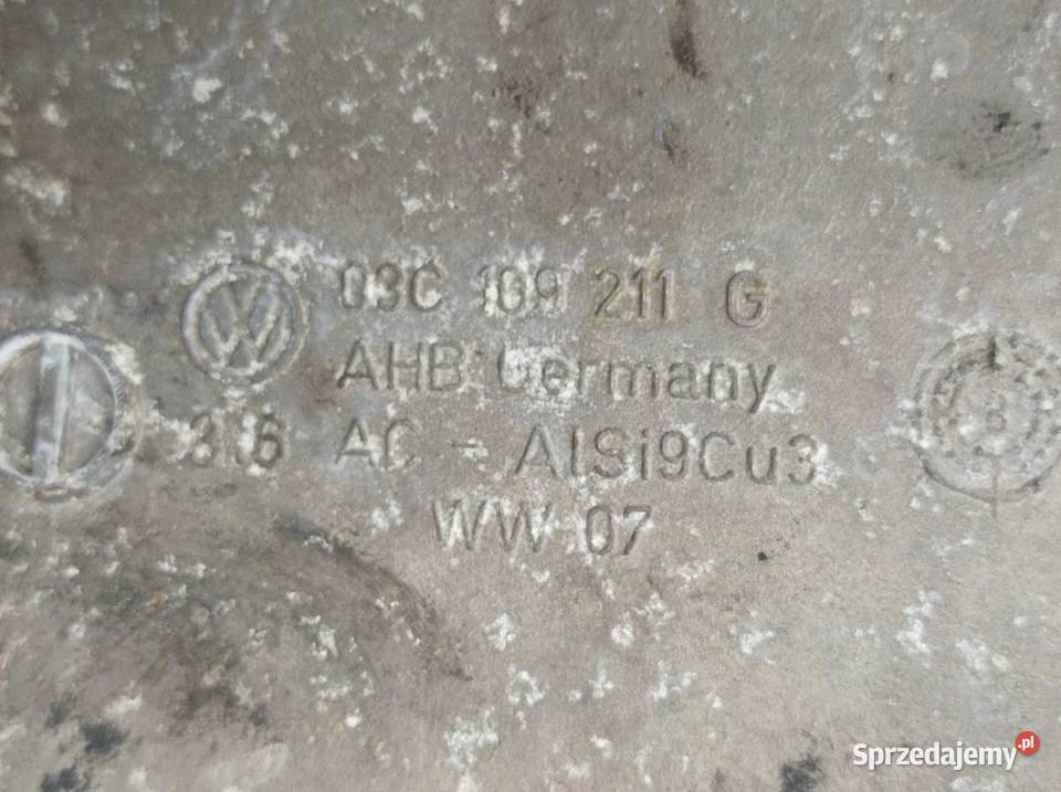ROZRZĄD OSŁONA 03C109211G 16 FSI VW Volkswagen