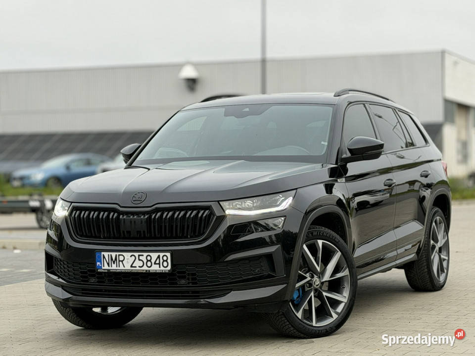 koda Kodiaq 20 TDI 150 FULL LED SportLine Rok produkcji 2022 warmińsko-mazurskie Mrągowo