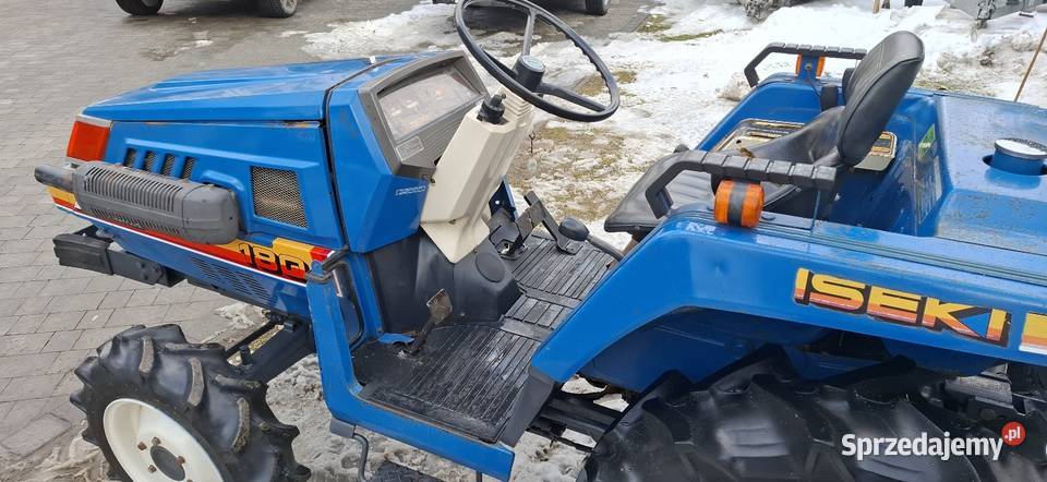 Traktorek japoński iseki plus glebogryzarka stan Tuchów