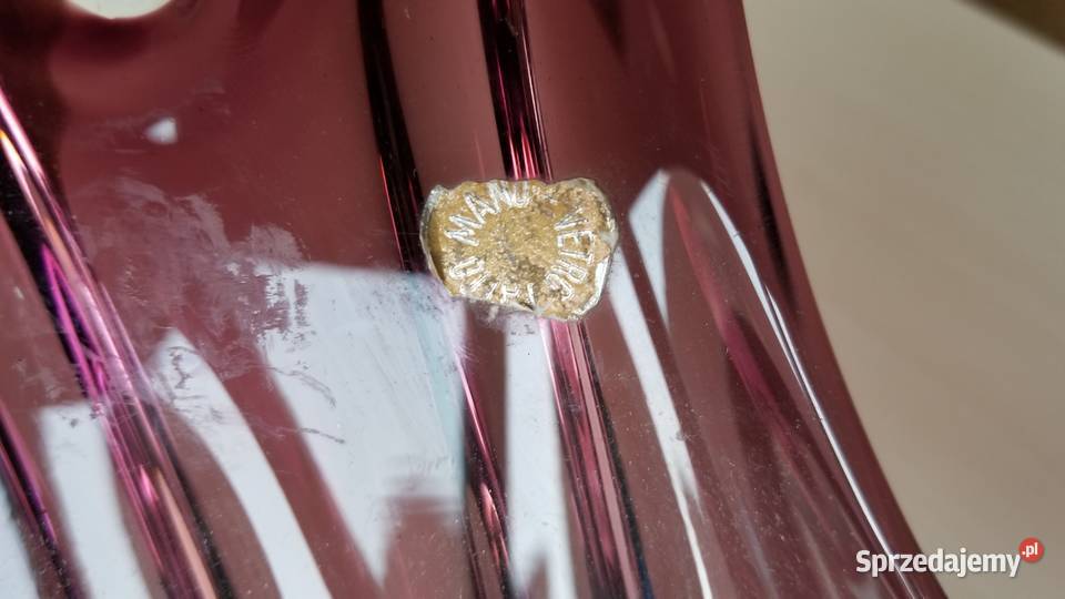 Patera szkło weneckie Warszawa