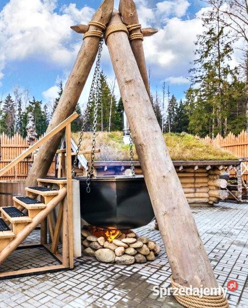 Relaksująca zdrowotna kąpiel w kadzi kadź balia Katowice
