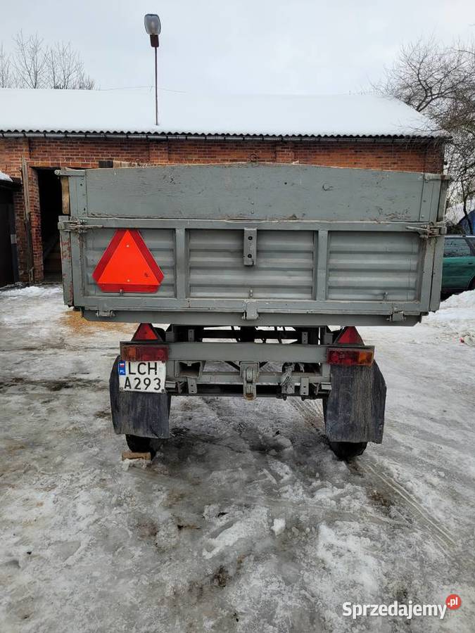 Przyczepa wywrotka D732 45t Kumów Majoracki