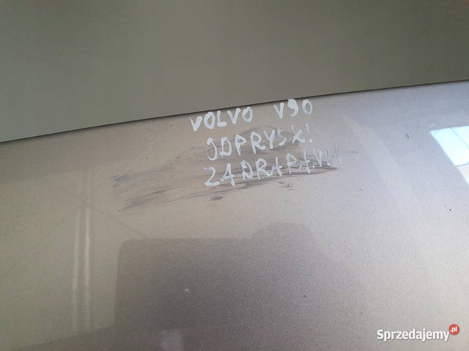 PRZEDNIA MASKA Volvo V90 S90 II pokrywa silnika osobowe lubelskie Chełm sprzedam