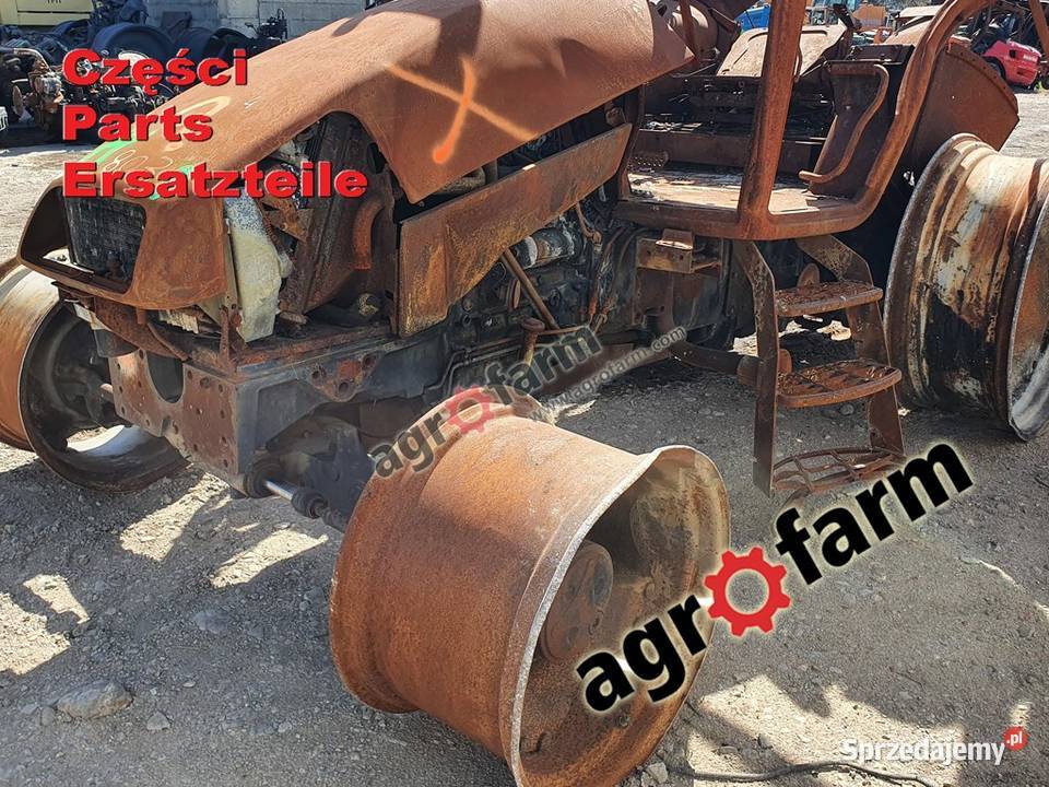 Deutz Agrotron 90 części skrzynia biegów silnik