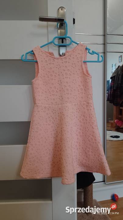 Sukienka nowa 128 8 lat pomarańczowy Jastrzębie-Zdrój