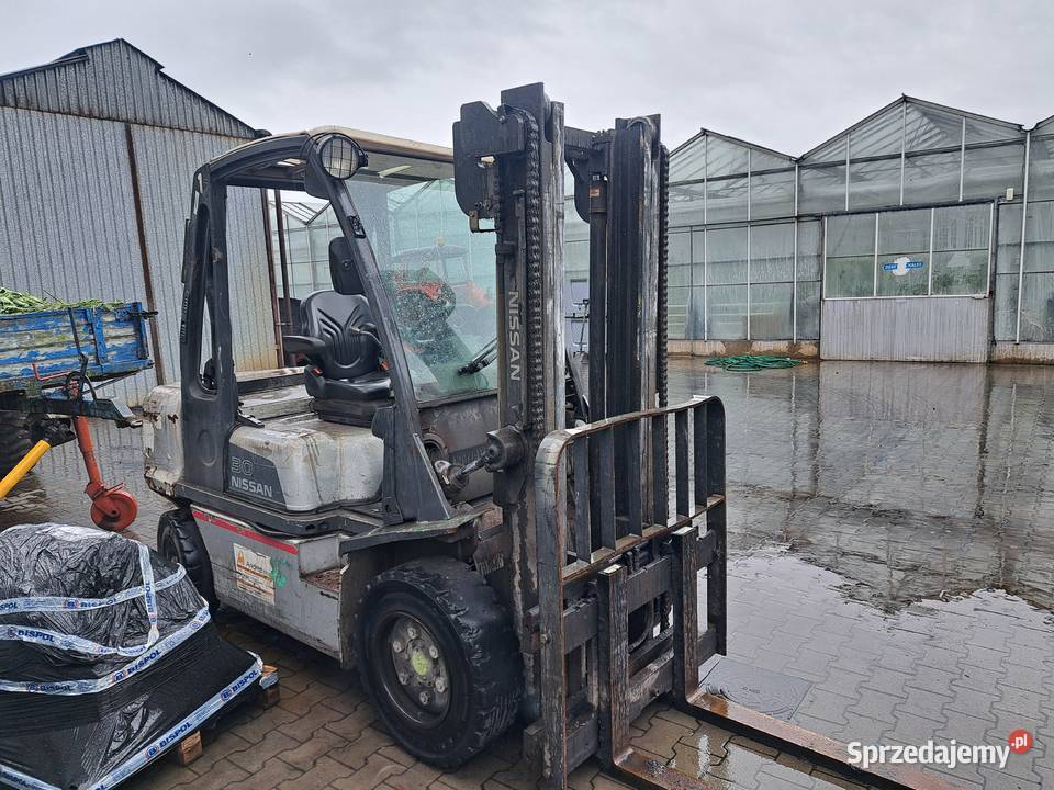 Wózek widłowy nissan diesel Wózki widłowe Ostrów Wielkopolski sprzedam