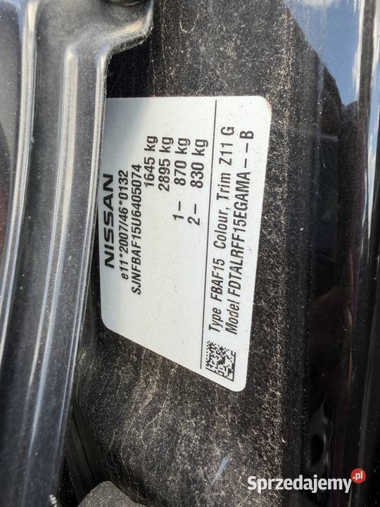 Nissan Juke zadbany niski przebieg