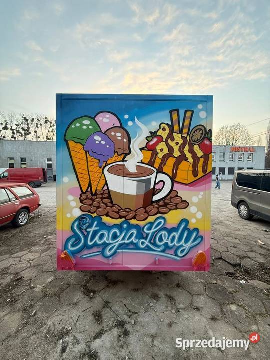 Przyczepa Gastronomiczna food truck pod Łódź