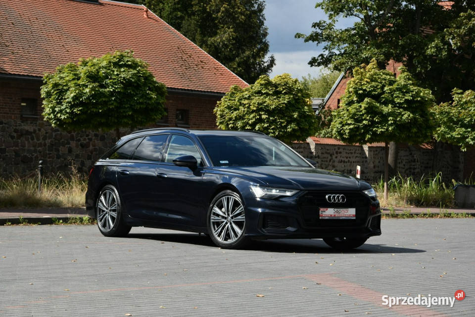 Audi A6 Avant 55TFSI quattro 340 2019r Sline asystent pasa ruchu mazowieckie Kampinos