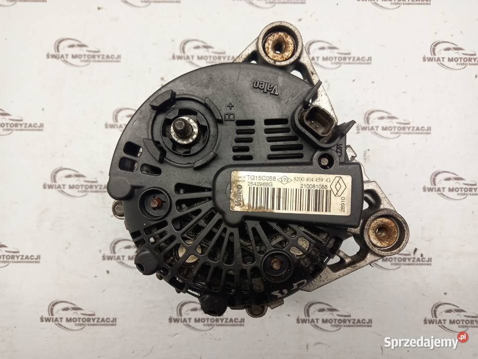 PRIMASTAR TRAFIC 20 DCI M9R780 115 alternator świętokrzyskie Kielce