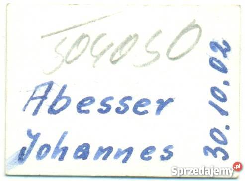 Niemiecki żołnierz Abesser Johannes 30101902r Ostrów Wielkopolski
