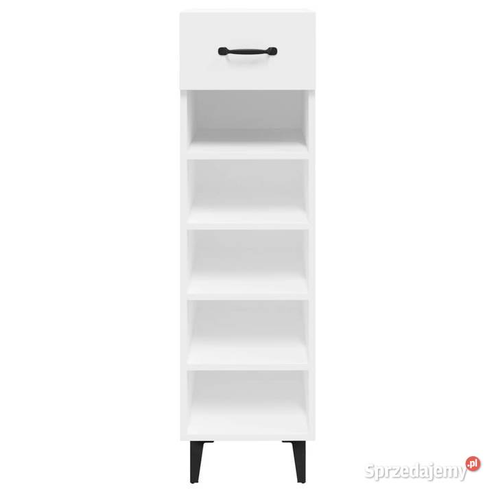 Szafka na buty biała 30x35x105 materiał mazowieckie Warszawa