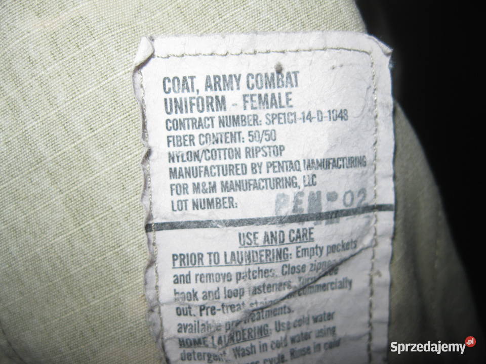 Mundur wojskowy USA Multicam mały 1651706575 Żary sprzedam