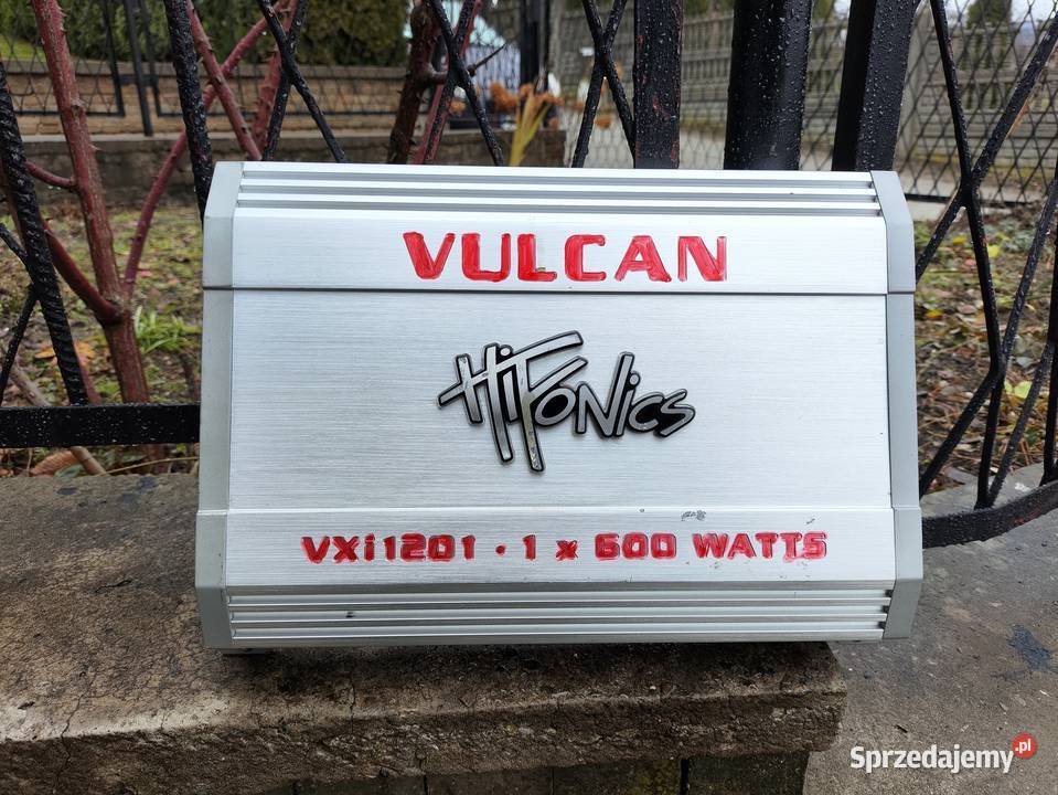 Wzmacniacz samochodowy 1 kanałowy monoblok Niegowonice