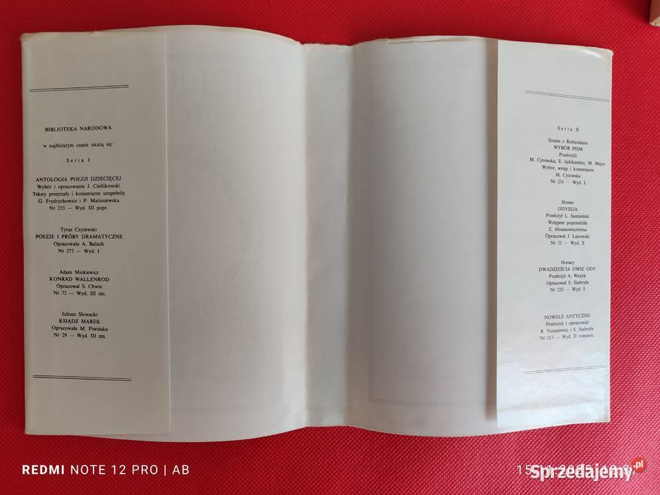 J Wittlin Sól ziemi Biblioteka Narodowa BN seria