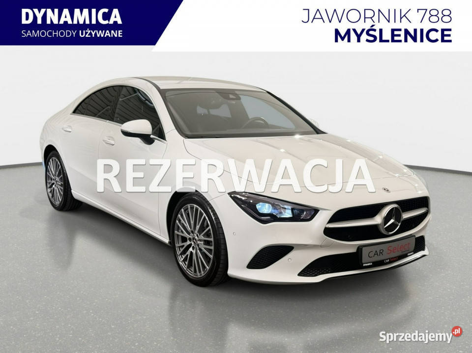 Mercedes CLA 200 VAT 23 13T 163 DCT 2022 r salon pełny VAT Myślenice sprzedam