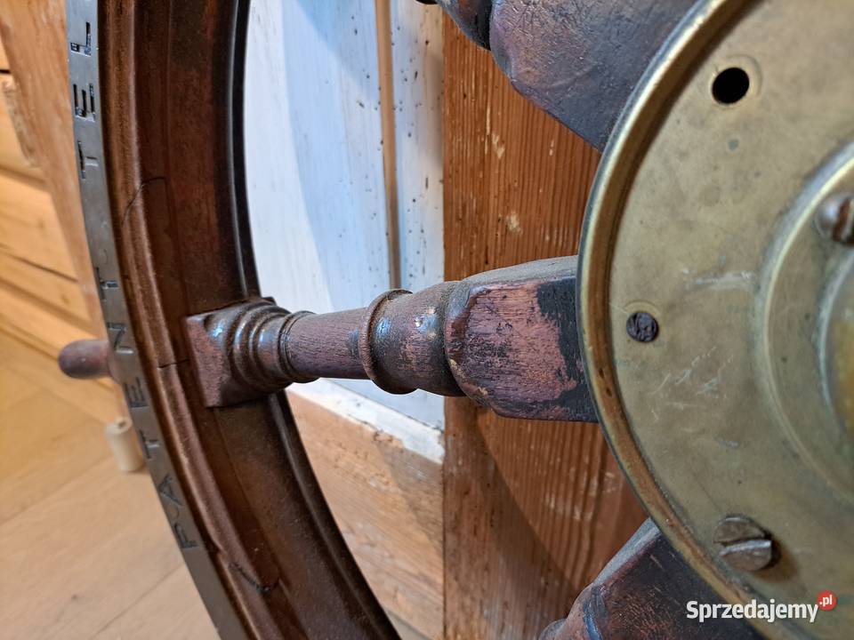 Stare koło sterowe vintage średnica 90 Antyki Warszawa