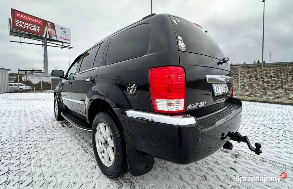 CHRYSLER ASPEN 47V8 GAZ zamiana czarny Poznań