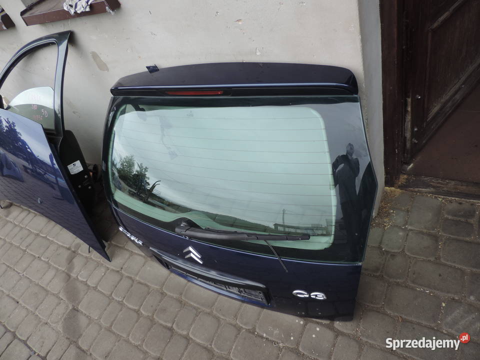CITROEN C3 I KPUD KLAPA TYŁ BAGAŻNIKA SZYBA Nowy Sącz