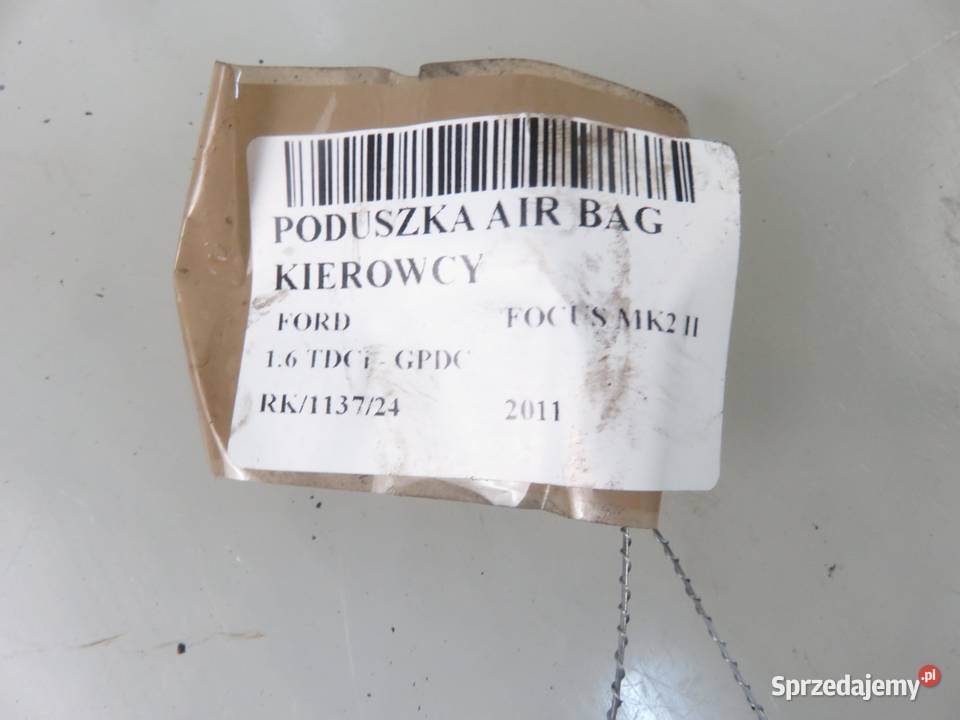 PODUSZKA KIEROWCY FORD FOCUS MK2 II