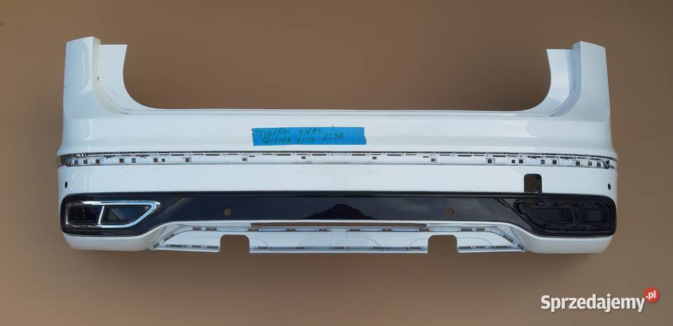 VW TIGUAN II 5NA RLINE ZDERZAK TYŁ DOKŁADKA Bieleń