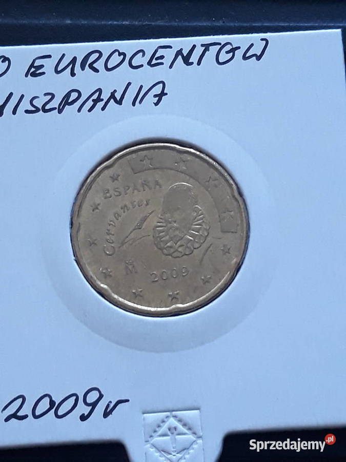 20 Eurocentów Hiszpania 2009 r Konin