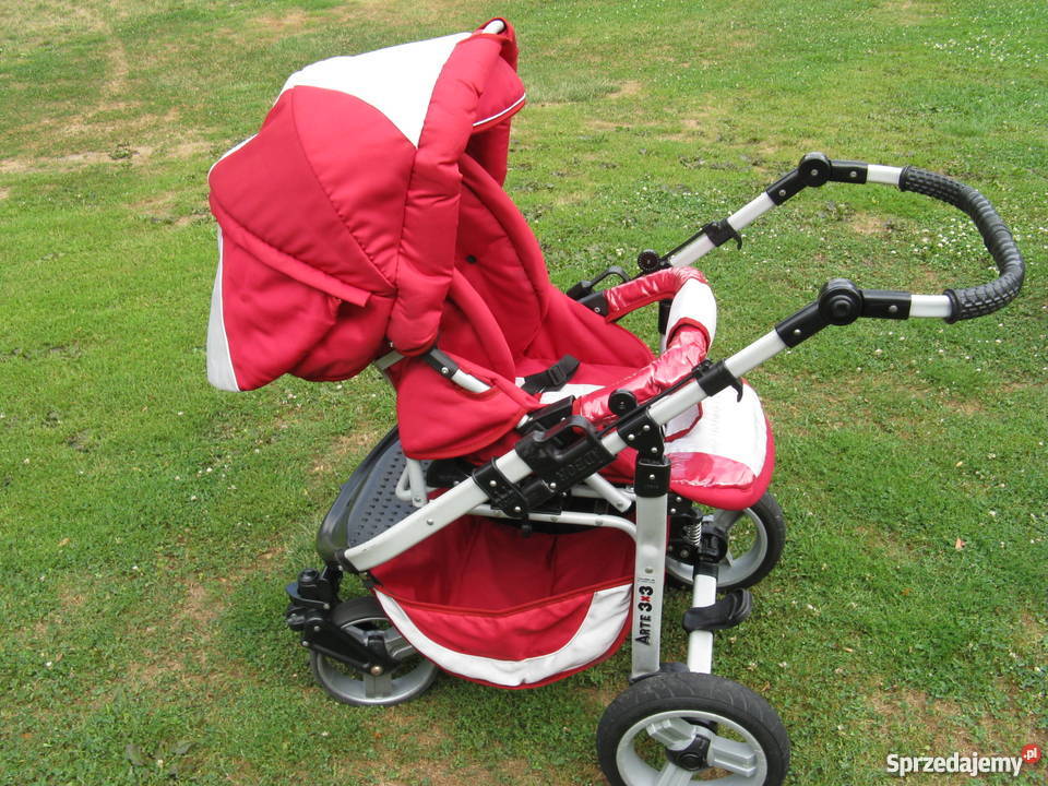 Wózek 3w1 Adbor Arte 3x3 spacerówka Coneco Możliwość zamontowania fotelika  małopolskie Kraków