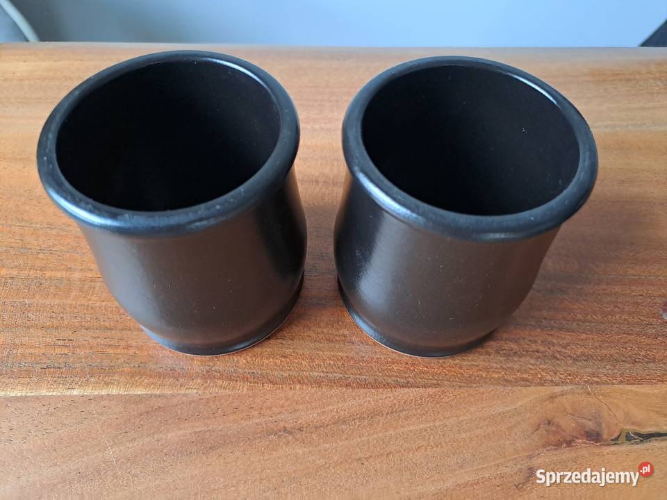 2 x Mini naczynie Pojemnik kamionkowy ceramiczny