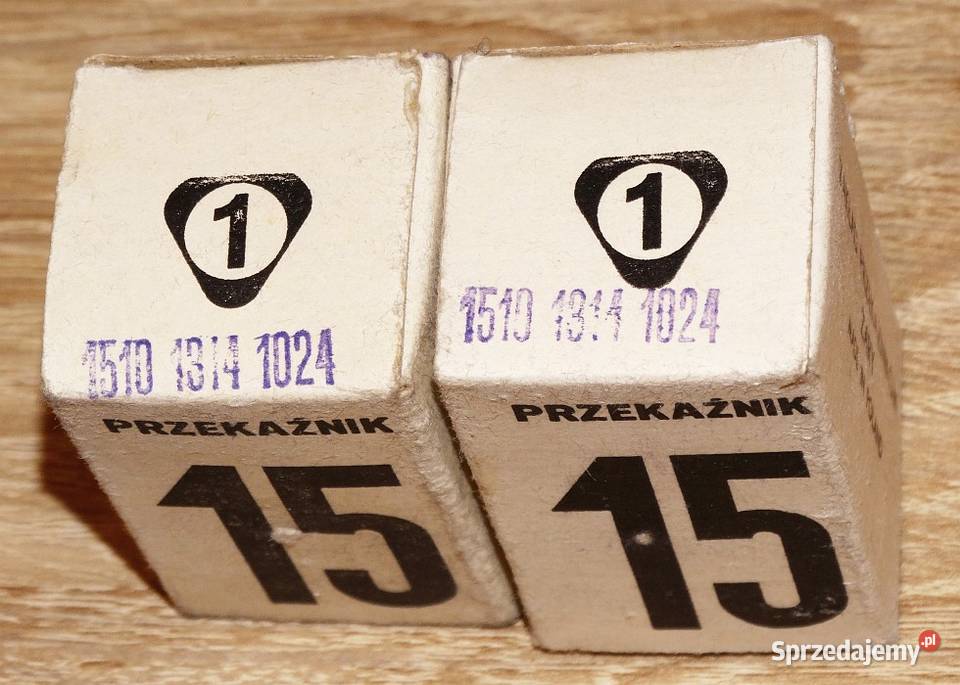 Przekaźnik R15 3PDT 10 A 250 VAC cewka 24 VDC Części i akcesoria Gliwice