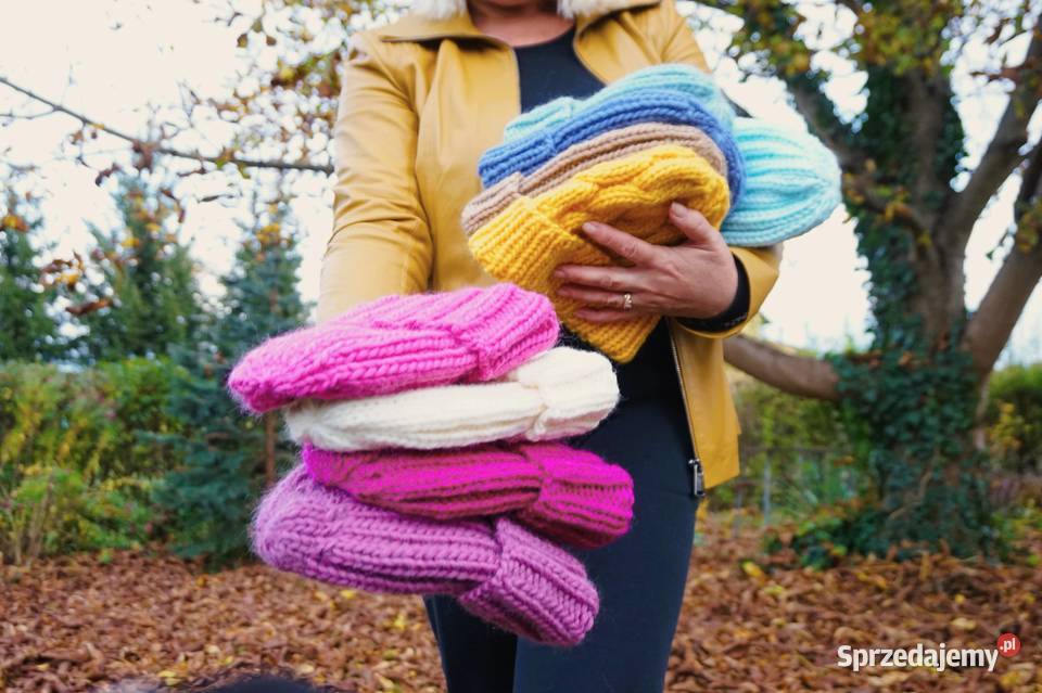 Czapki ze 100 wełny duzo kolorów Kraków