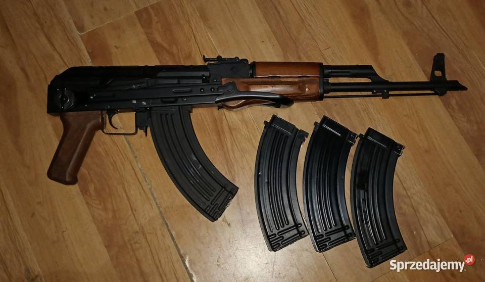 Replika ASG KBK AKMS Full metal drewno AK 4774 Czaniec