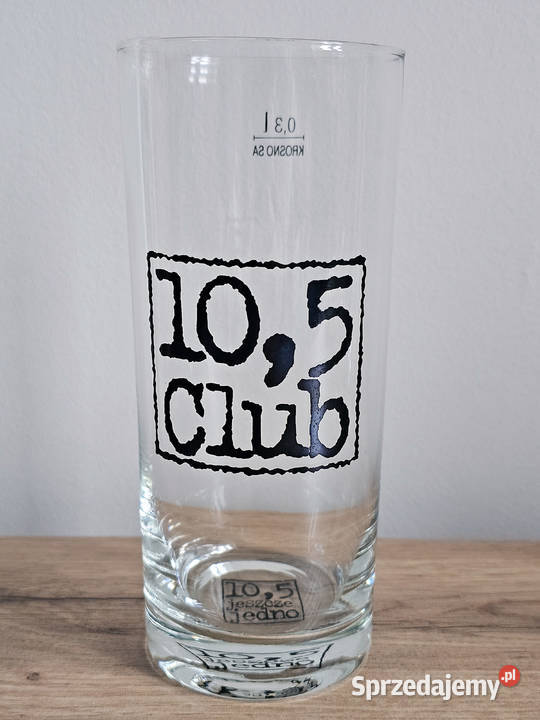 szklanka pokal kufel piwo 105 Club pojemność 300 Krosno sprzedam