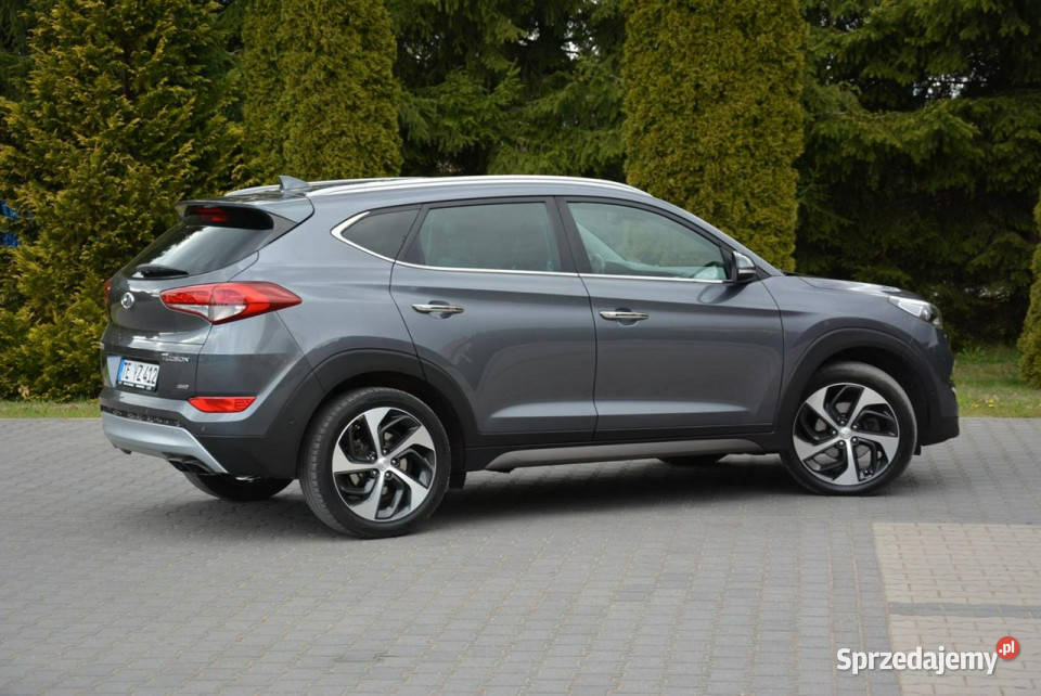 Hyundai Tucson Premium Skóry biXenon Led BLIS napęd 4x4 Ostrów Mazowiecka