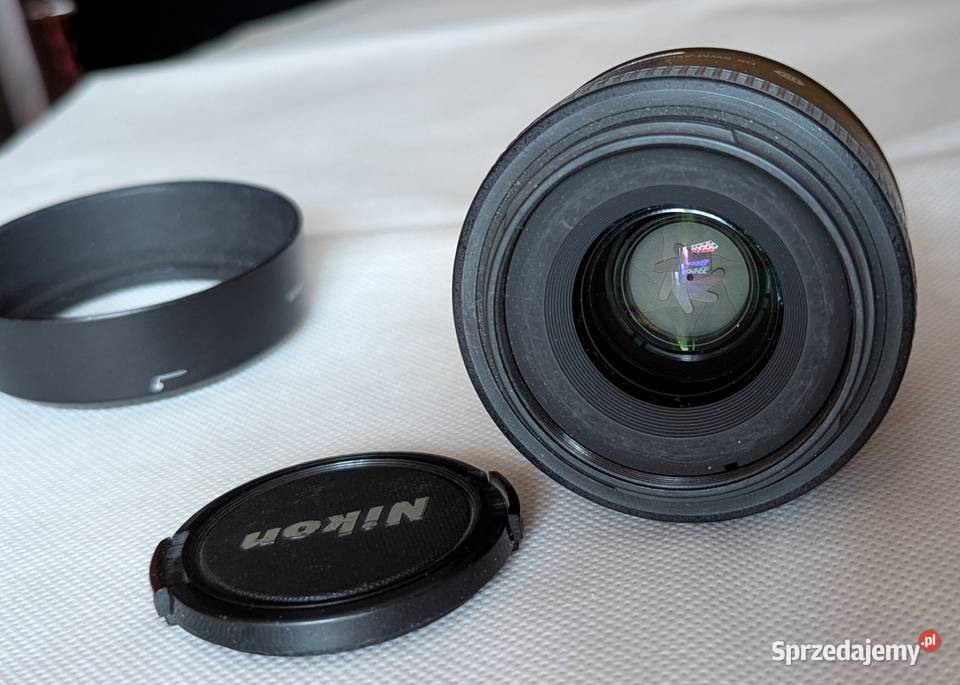 Obiektyw Nikon Nikkor AFS 35mm f18G DX Stan Obiektywy sprzedam