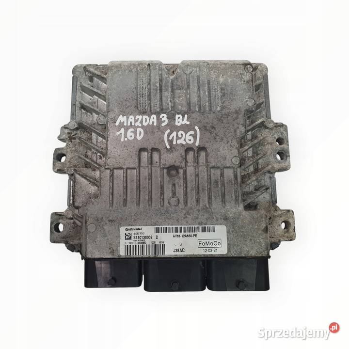 STEROWNIK SILNIKA Mazda 3 BL 16 D MZR CD Chełm