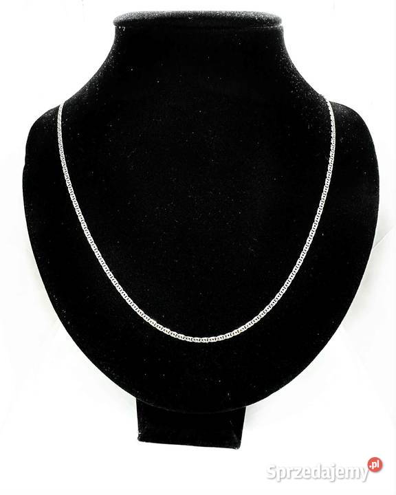Nowy Rodowany Srebrny Łańcuszek pr 925 47g Dł 60 srebro Łańcuszki Zegarki i Biżuteria warmińsko-mazurskie
