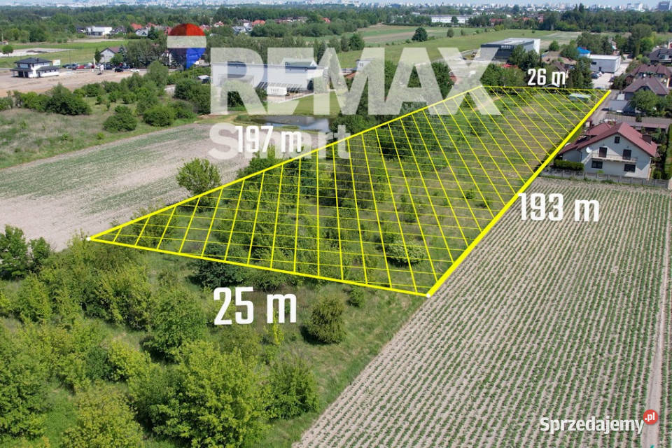 Działka na Ursynowie pod 3 wille 6 lokali