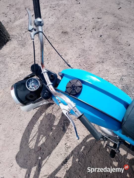 WSK 125 PRL motocykl simson Listomie