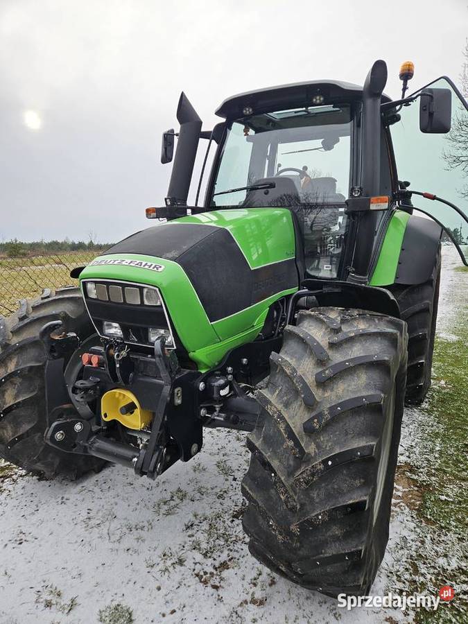 Ciągnik DeutzFahr agrotron m620 z przednim wom i podlaskie Sejny