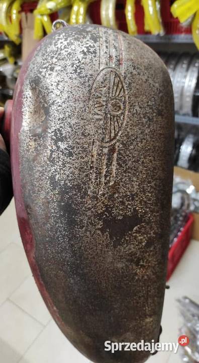 Bak zbiornik paliwa Jawa cz 175 250 350 perak Nowy Sącz