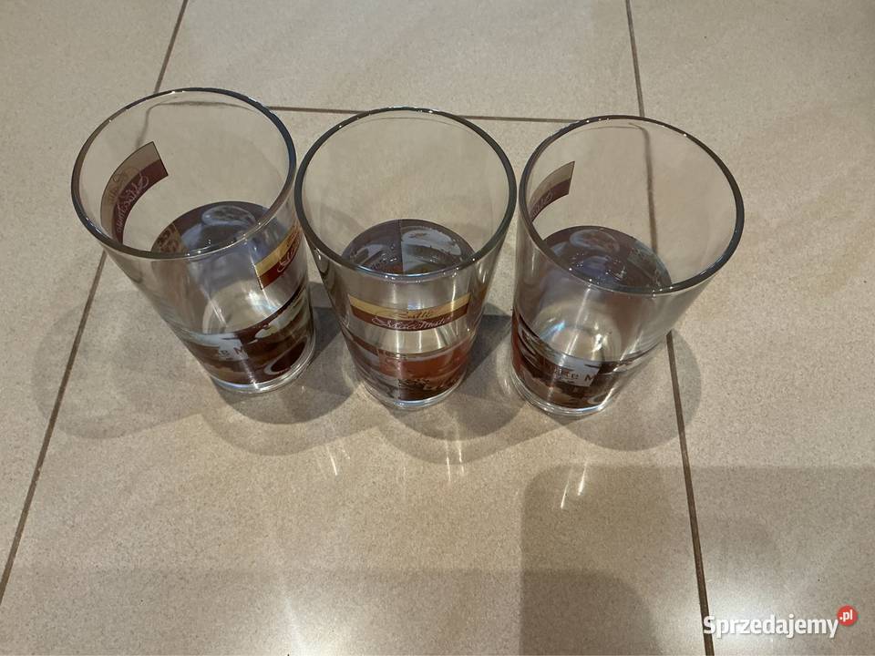 Szklanki Do Kawy Latte Macchiato 3 Vintage Nowa Sól