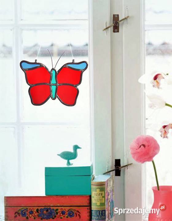 Motyl witraż lubelskie Lublin