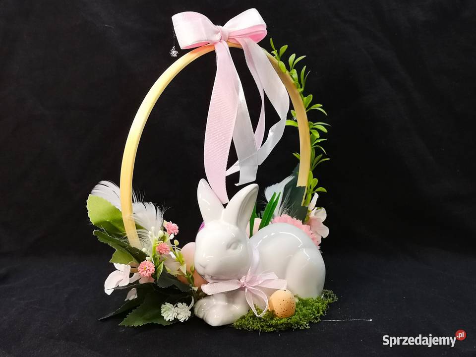 Stroik wielkanocny stojący na kole Kielce
