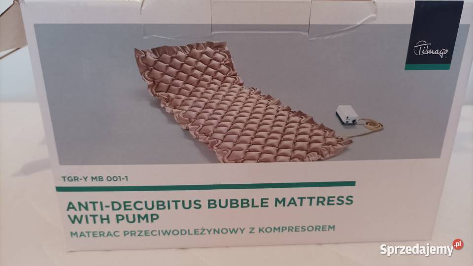 Łóżko rehabilitacyjne z materacem Umieszcz sprzedam