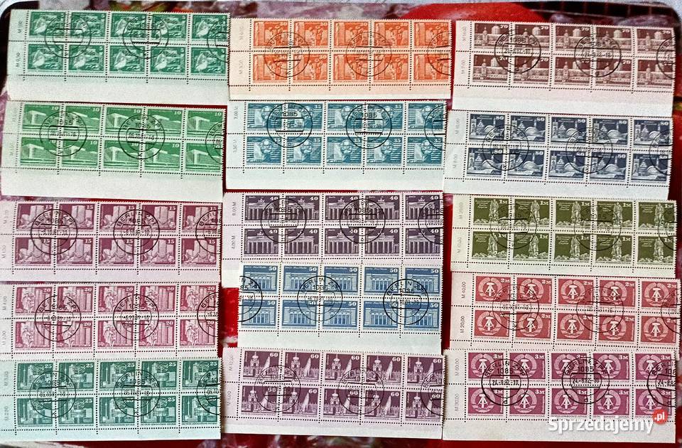 znaczki NRD śląskie